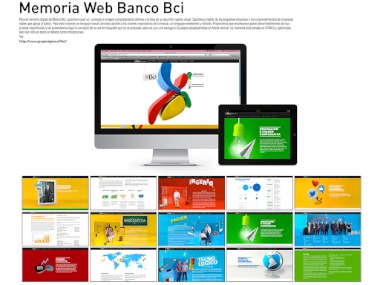 Version web reporte anual Banco Bci