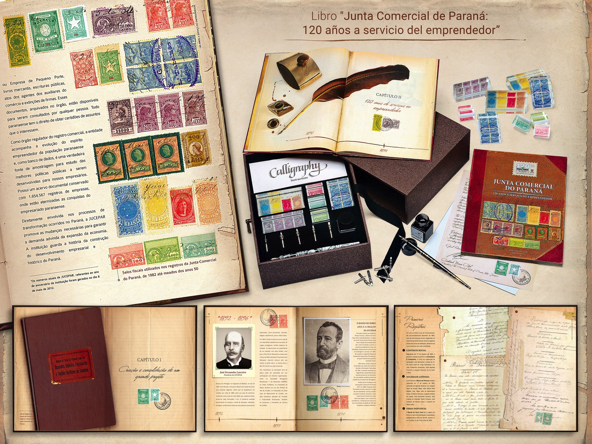 Libro «JUCEPAR: Junta Comercial de Paraná: 120 años a servicio del emprendedor»