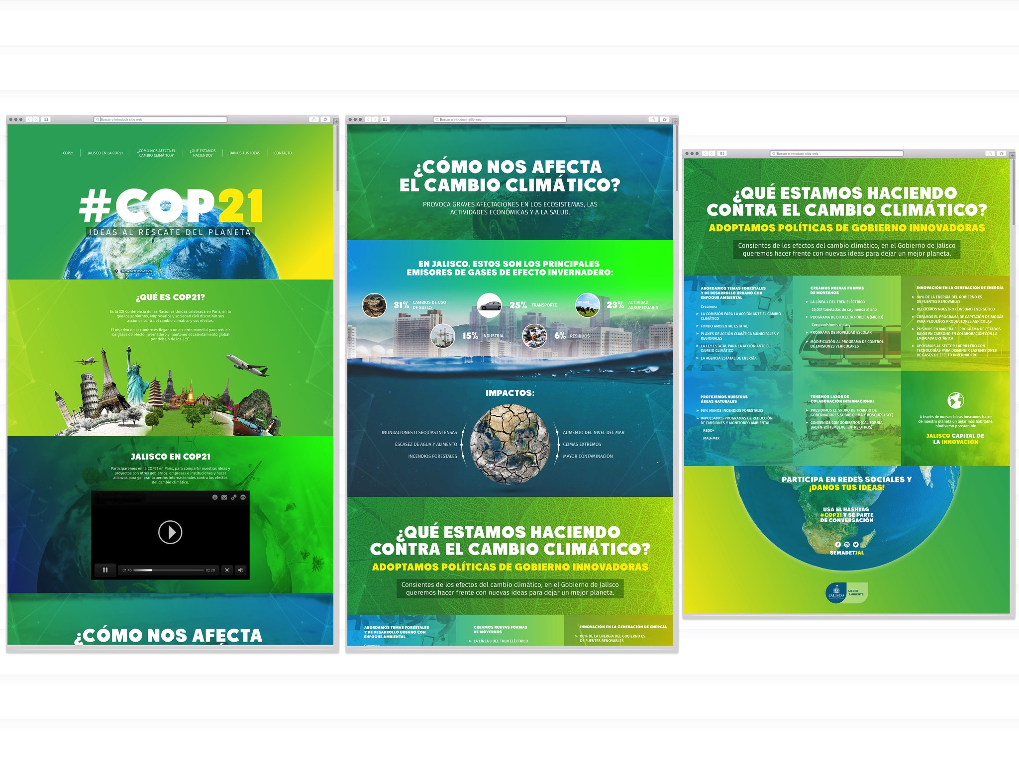 Sitio web COP21