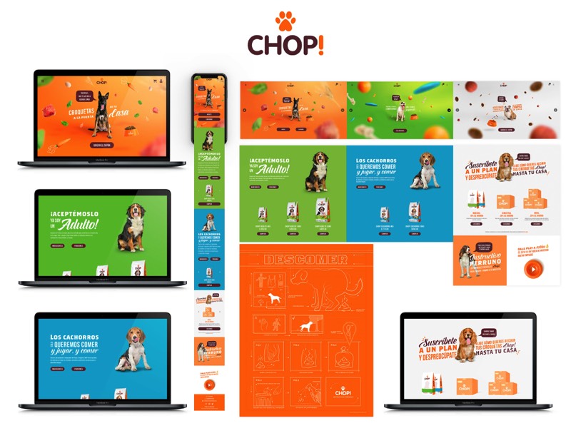 Croquetas Chop! e-commerce 