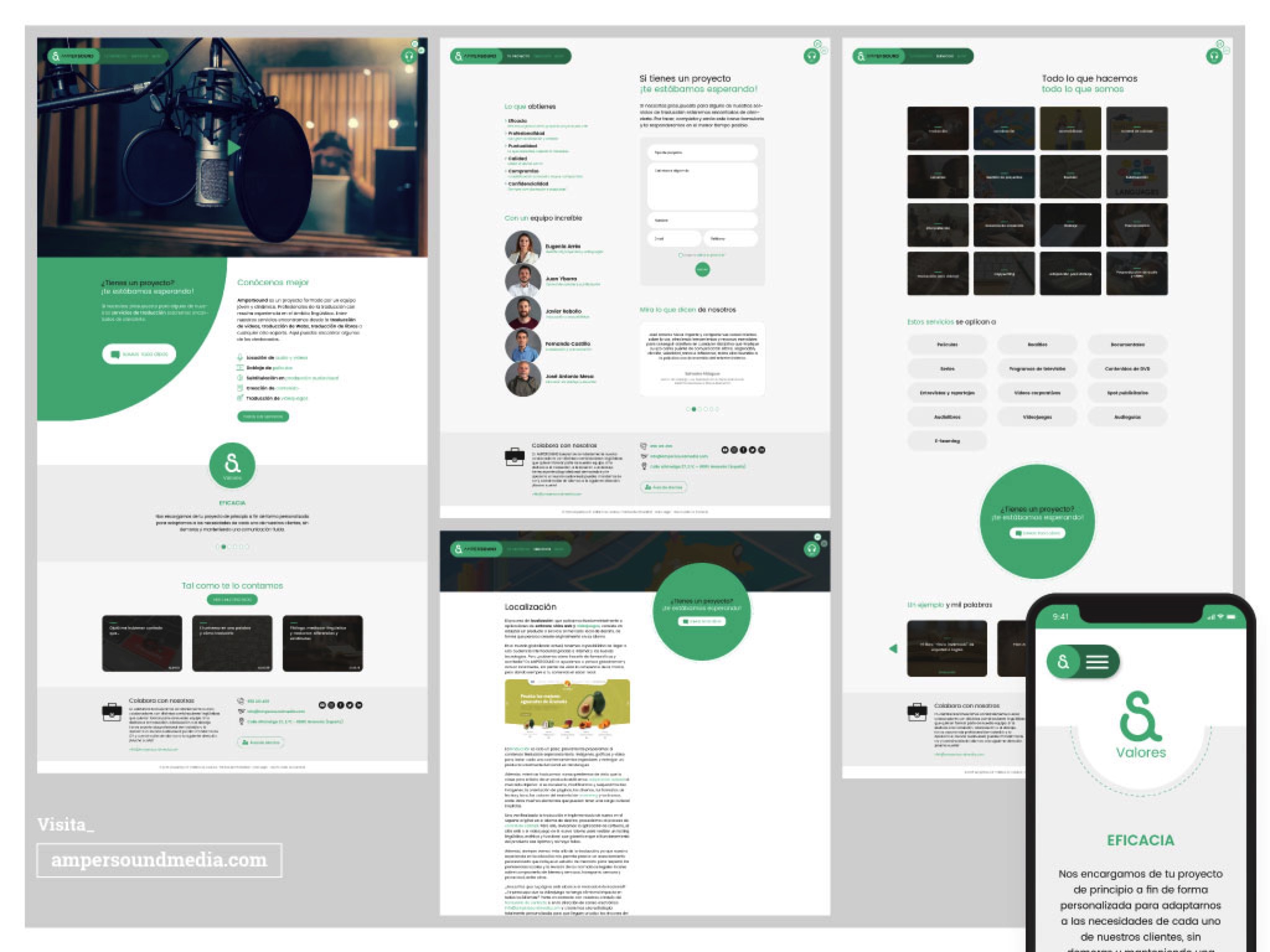 AmperSound - Translate Media (Web)