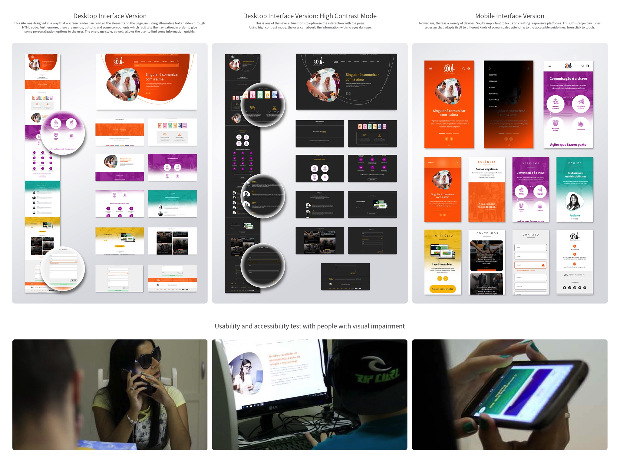 Accessible Site - Soul Marketing 
