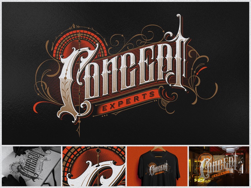 CONCEPT EXPERTS LETTERING