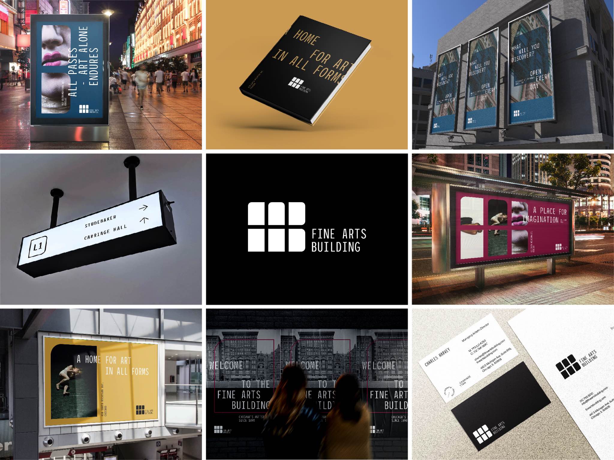 Branding - Fine Arts Building Chicago