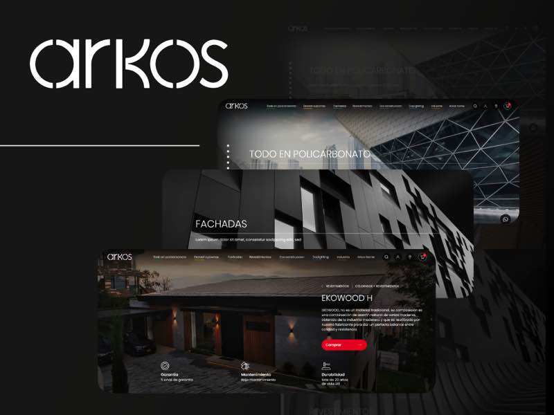 Arkos / Página Web